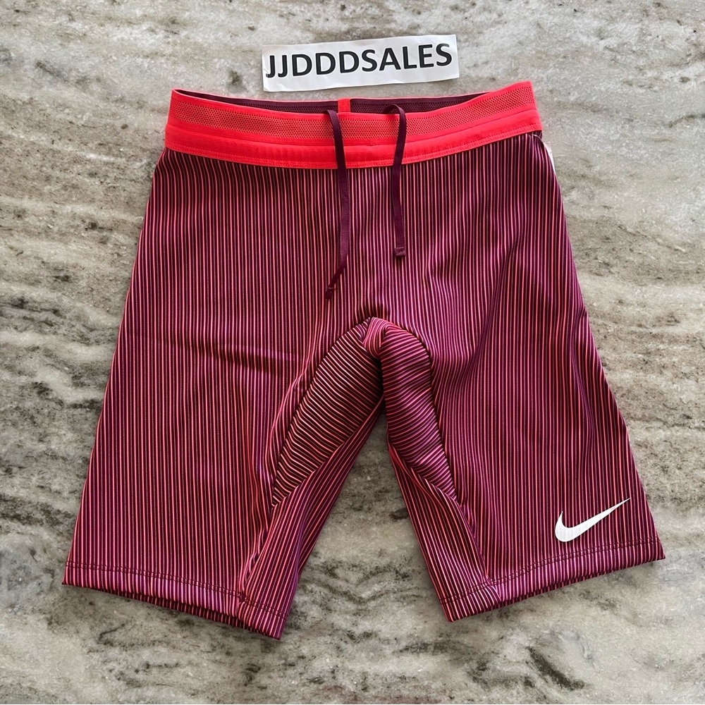 Nike Pro Elite USA Half Tights Running Racing Shorts CW2664-638 Women’s Small
